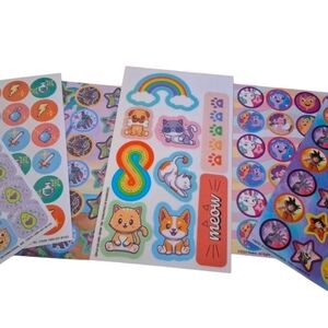 6 Sticker Set Singles Girls Teen Boy Women Scarpbooking